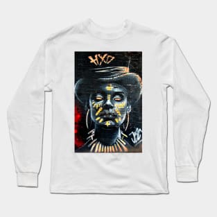 Street Art Graffiti Digbeth Birmingham UK Long Sleeve T-Shirt